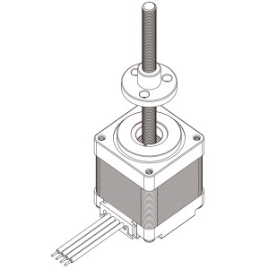 外驅(qū)式直線步進(jìn)電機(jī)-11HY34