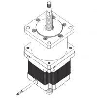 外驅(qū)式滾珠絲桿直線步進(jìn)電機(jī)-86H76MBG