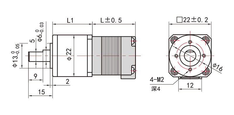 20減速步進電機-8HS30G