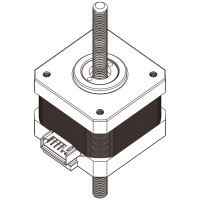 42mm貫通式直線步進(jìn)電機(jī)-17HY34L