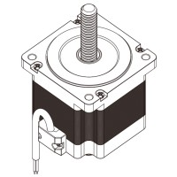 86mm貫通式直線步進(jìn)電機(jī)-34HY76L